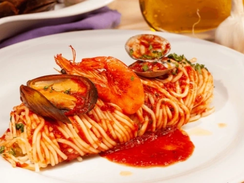 Спагетти с соусом AL Prezzemolo